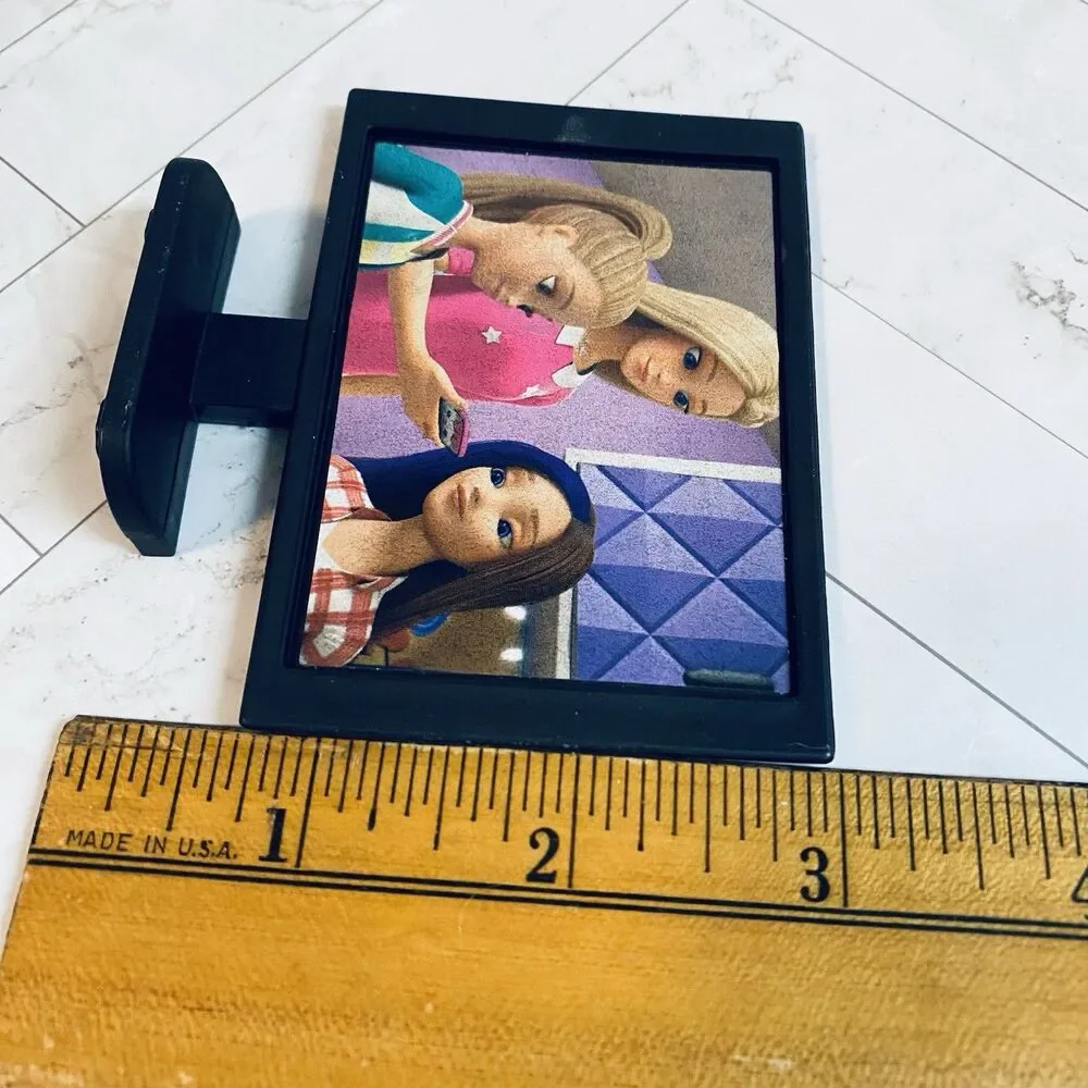 Vintage Barbie Mattel Television Flat Screen TV Accessory Replacement Piece